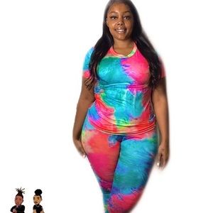 Tie Dye Pants Sets